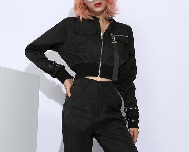 Chaqueta Bomber Corta