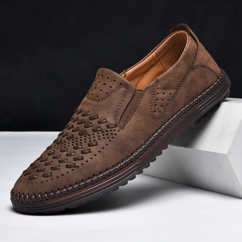 Gilbert, mocasines de piel