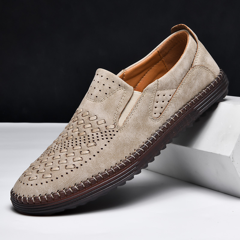 Gilbert, mocasines de piel