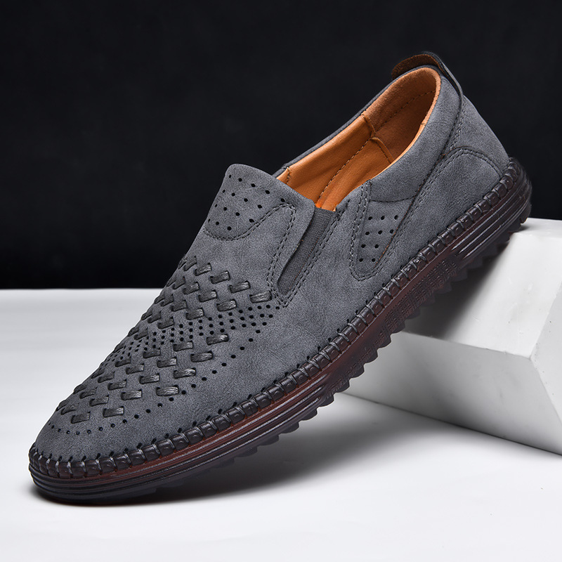 Gilbert, mocasines de piel