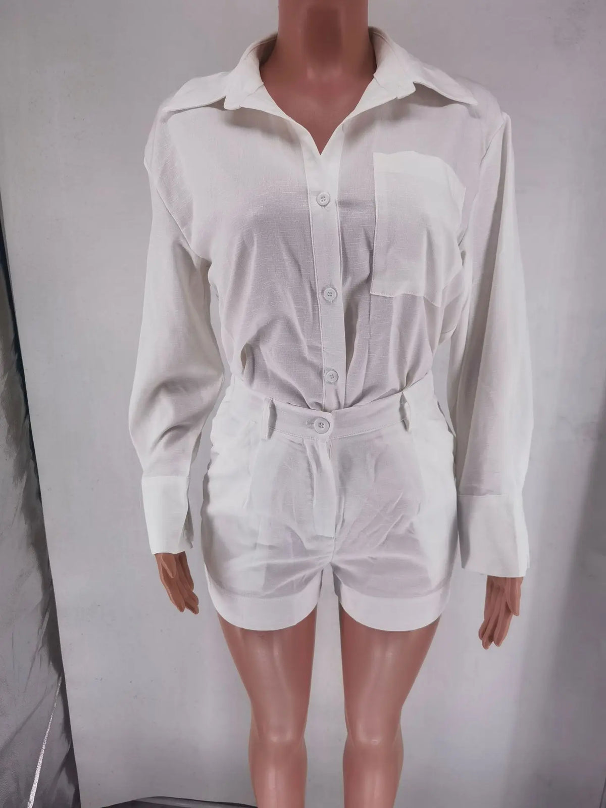 Conjunto de verano de manga larga Clara