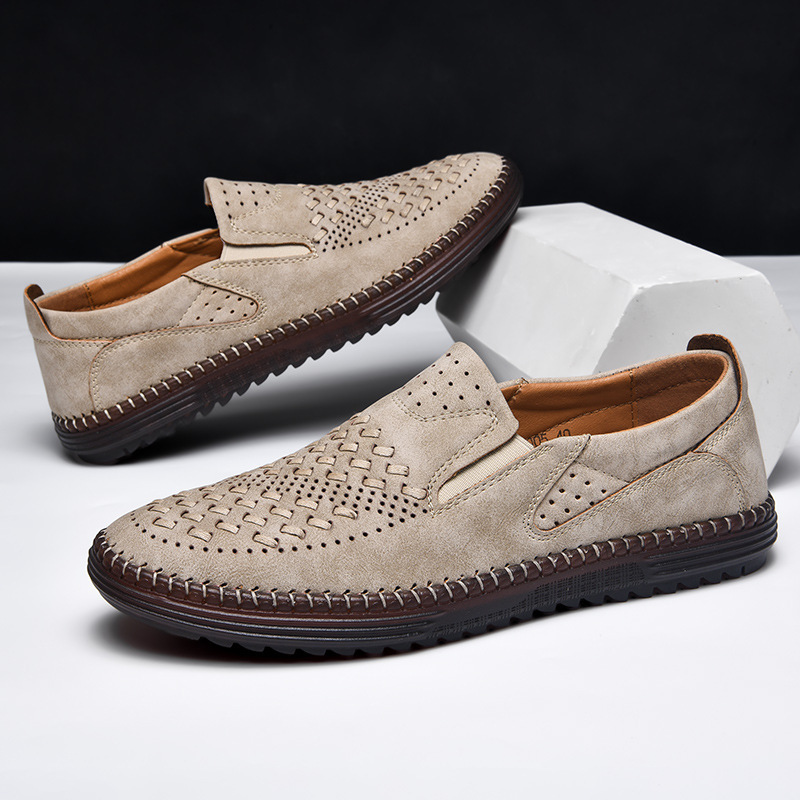 Gilbert, mocasines de piel