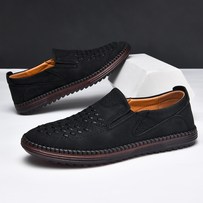 Gilbert, mocasines de piel