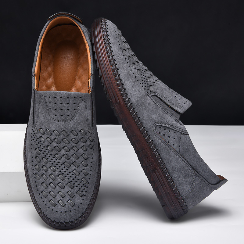 Gilbert, mocasines de piel