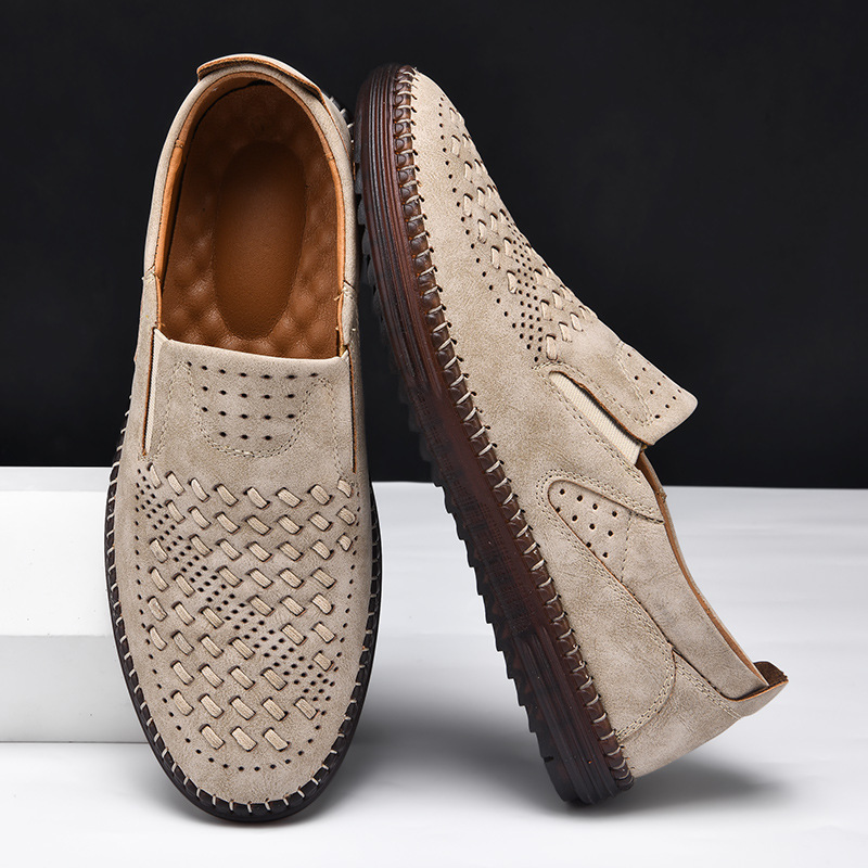 Gilbert, mocasines de piel