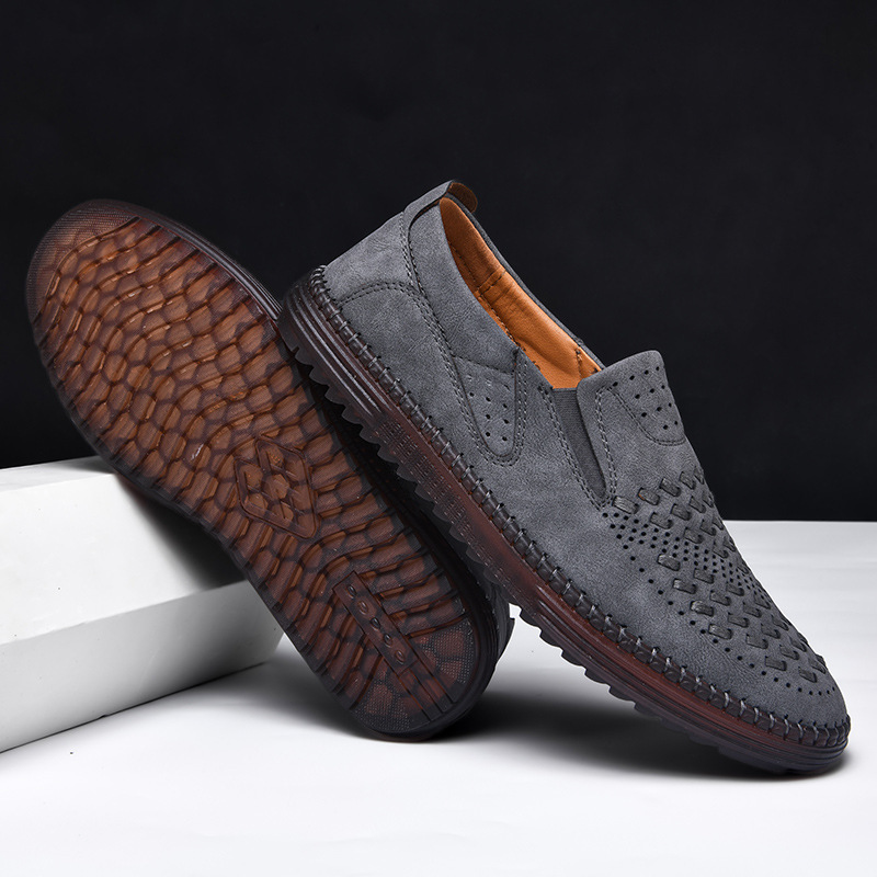 Gilbert, mocasines de piel