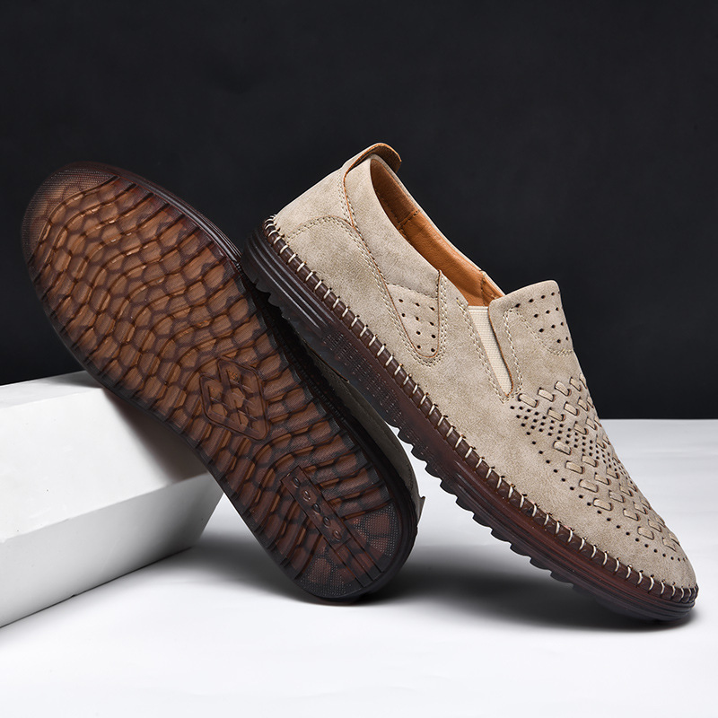 Gilbert, mocasines de piel