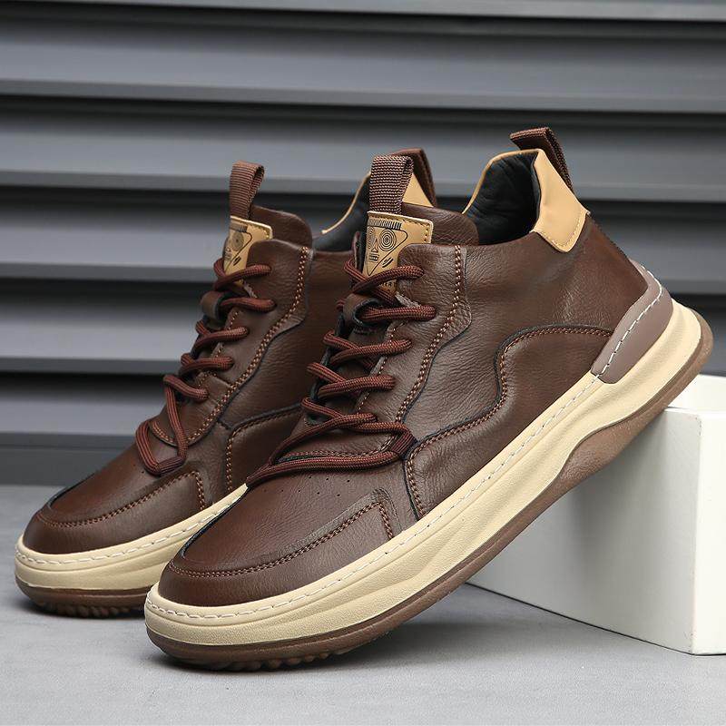 Alessandro, zapatillas de piel