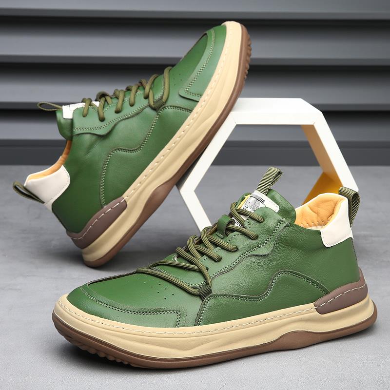 Alessandro, zapatillas de piel
