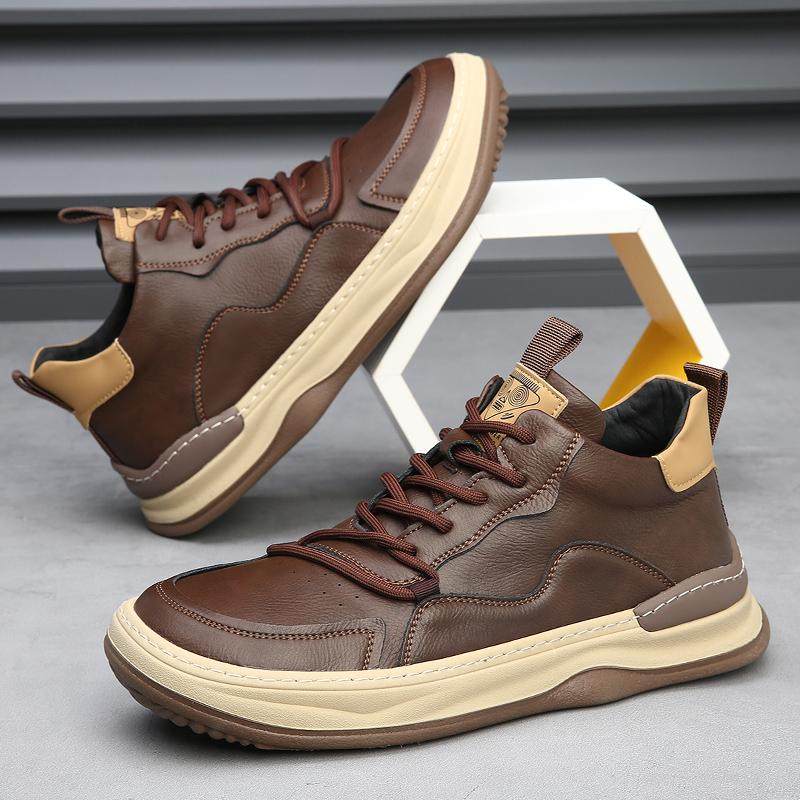 Alessandro, zapatillas de piel