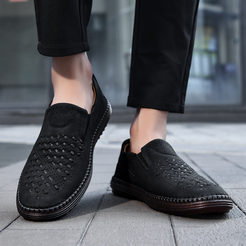 Gilbert, mocasines de piel