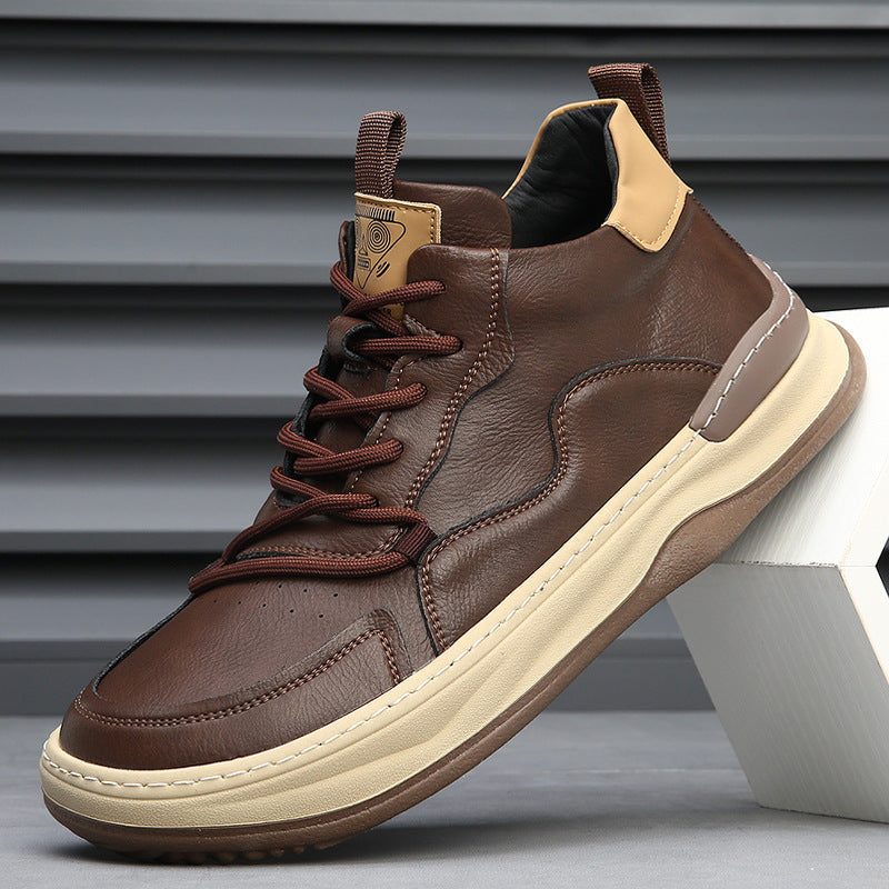 Alessandro, zapatillas de piel