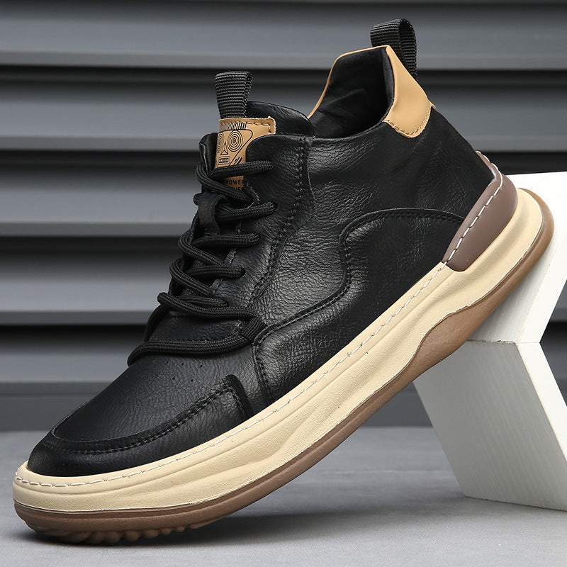 Alessandro, zapatillas de piel