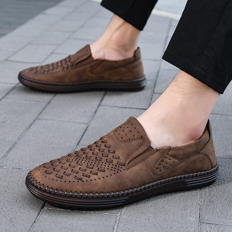 Gilbert, mocasines de piel