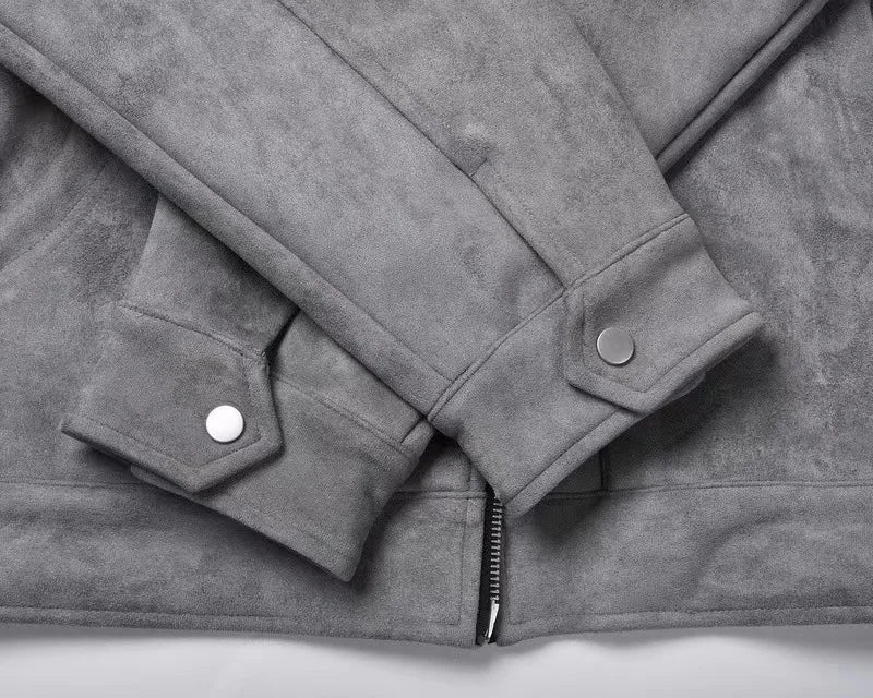 Noah, chaqueta sobrecamisa con textura de ante