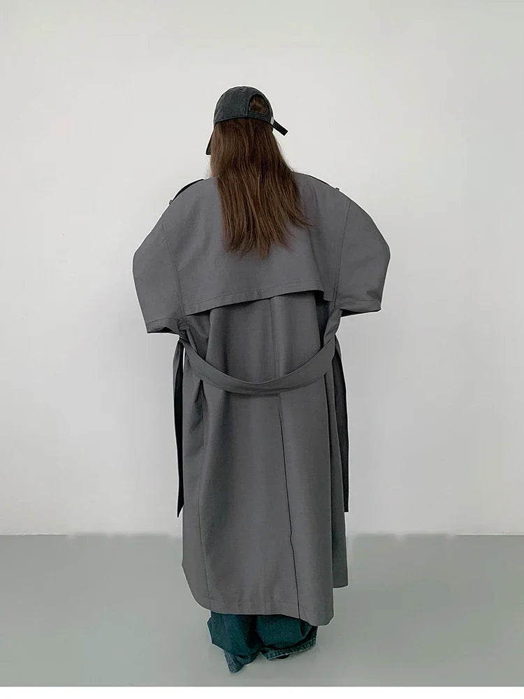 Gema, gabardina de corte amplio