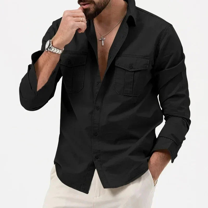 Camisa Táctica Theodore con Botones
