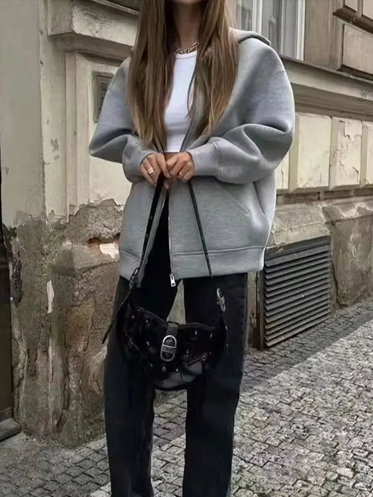 Elena, chaqueta con capucha