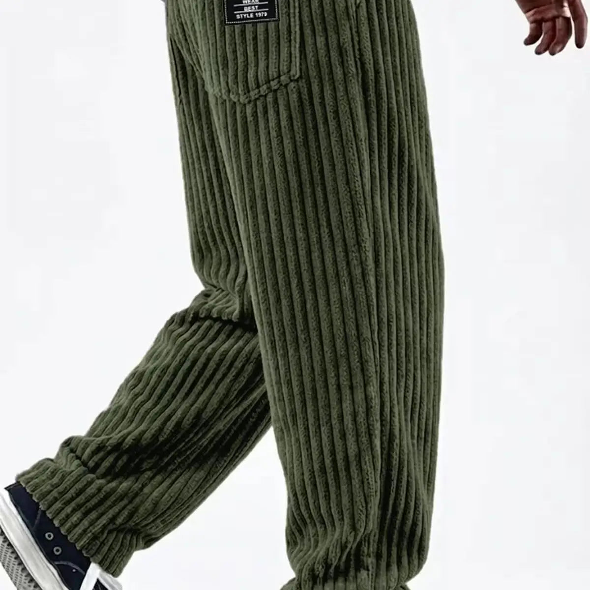 Grayson, pantalones de pana con cordón