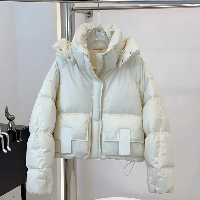 Chaqueta informal holgada de mujer