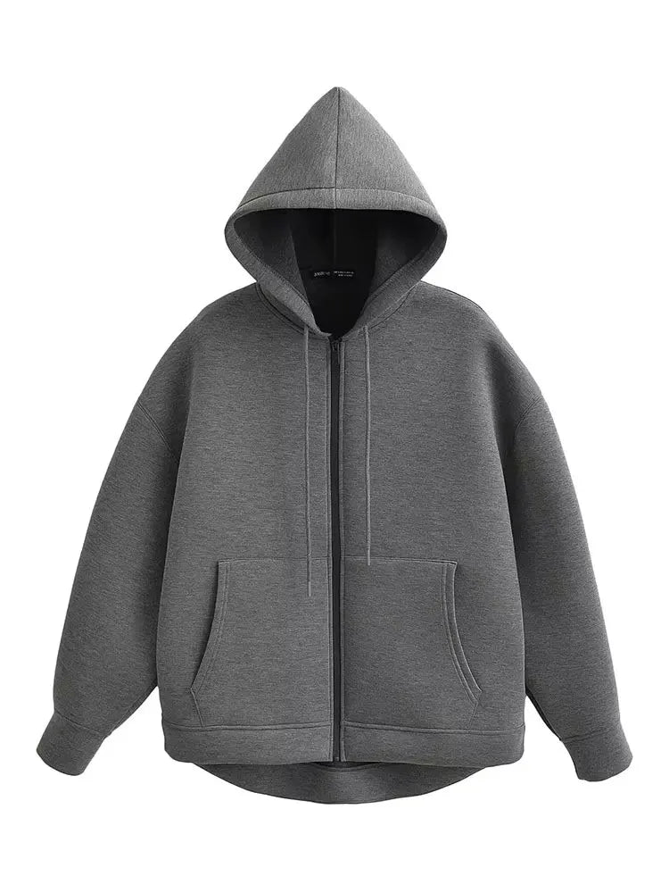 Elena, chaqueta con capucha