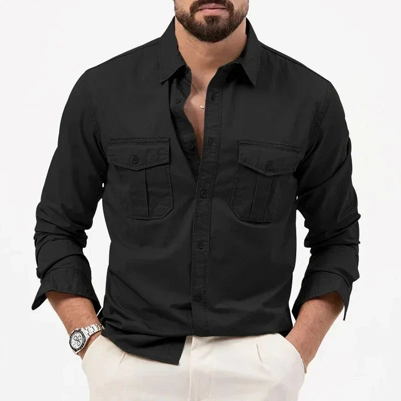 Camisa Táctica Theodore con Botones