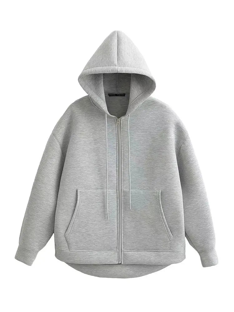 Elena, chaqueta con capucha