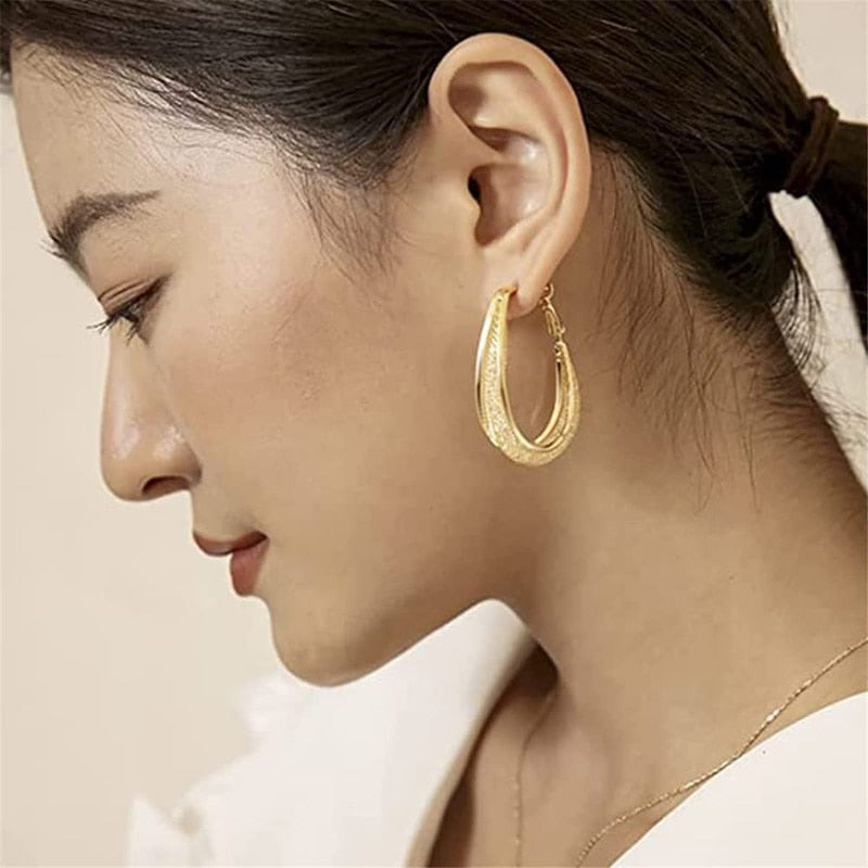 Pendientes ovalados Maria