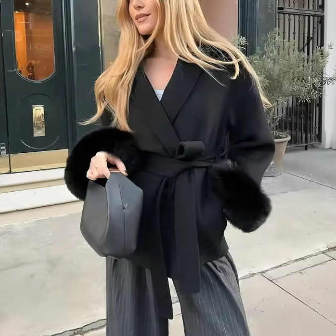 Melissa, abrigo de pelo
