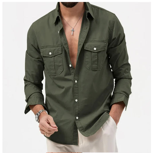 Camisa Táctica Theodore con Botones
