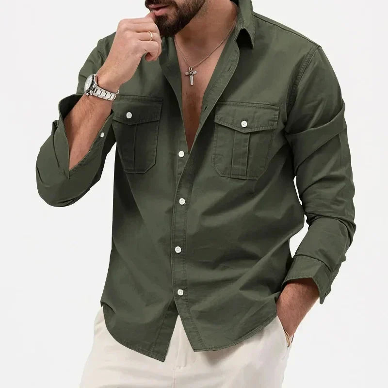 Camisa Táctica Theodore con Botones