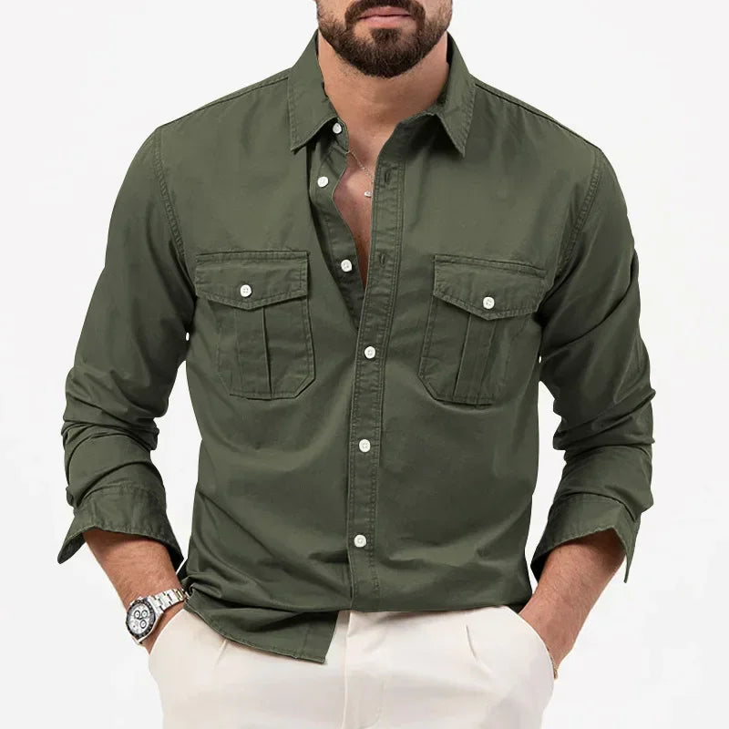Camisa Táctica Theodore con Botones