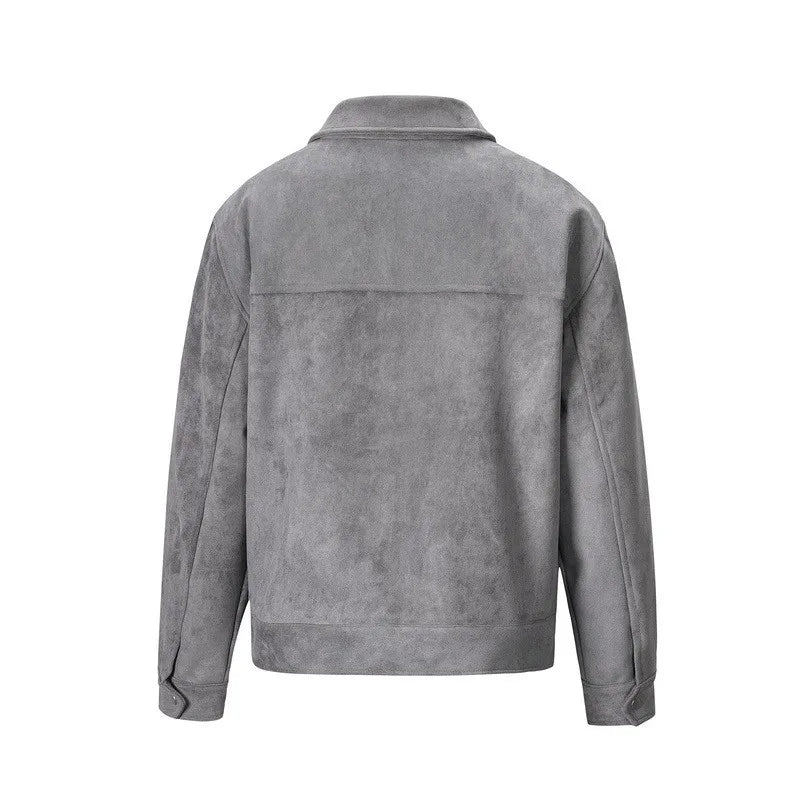 Noah, chaqueta sobrecamisa con textura de ante