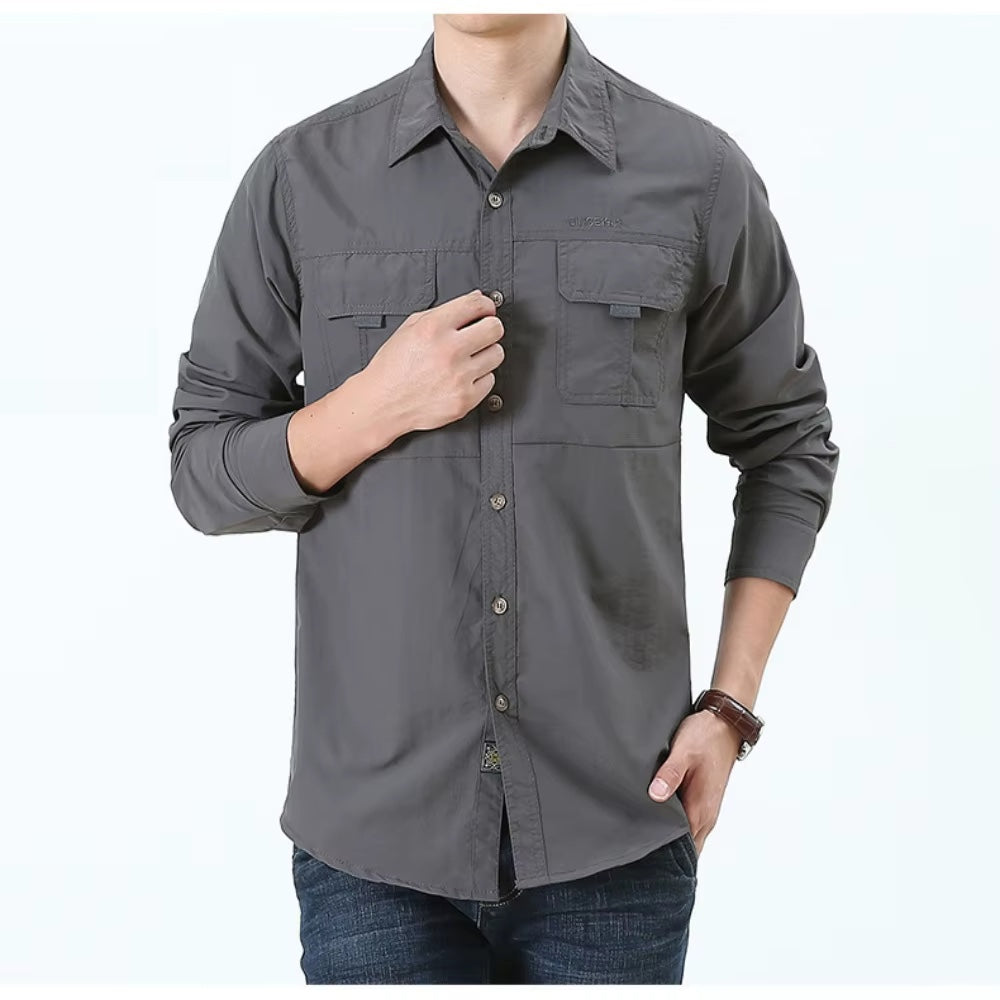 Camisa Táctica Theodore con Botones