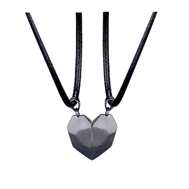 Collar con pareja magnética