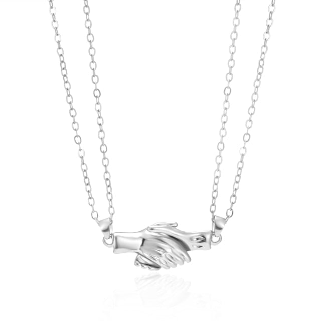 Collar con pareja magnética