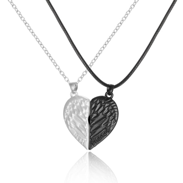 Collar con pareja magnética