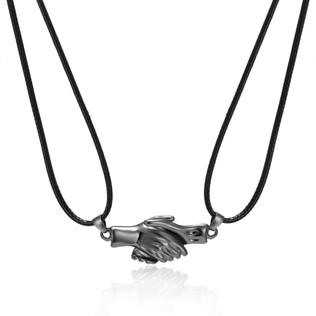 Collar con pareja magnética